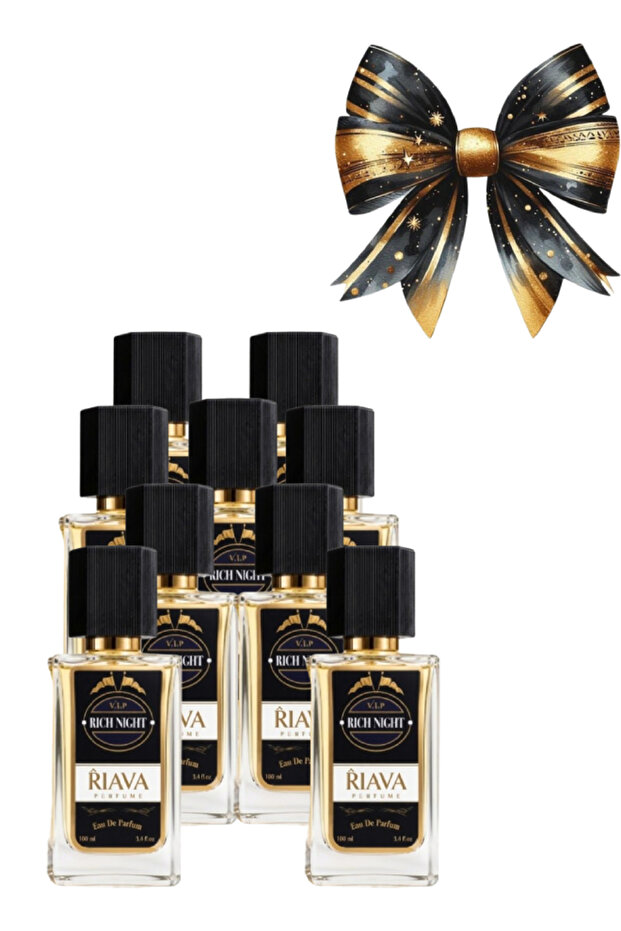 9 قطع من عطر في آي بي ريتش نايت جولد 100 مل