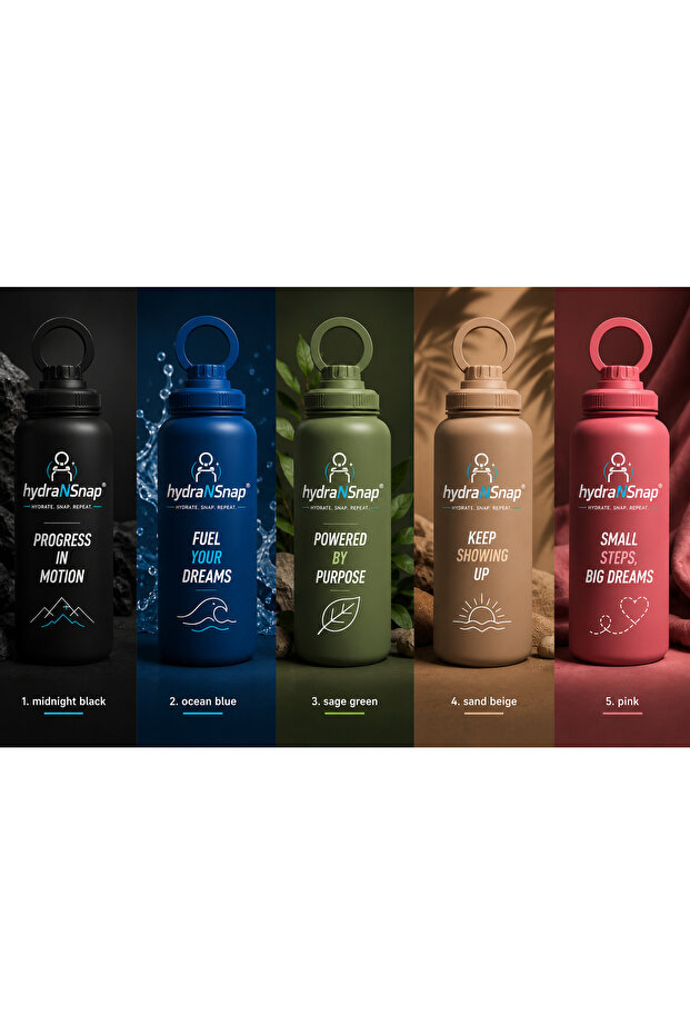 Insulated bottle with mobile holder