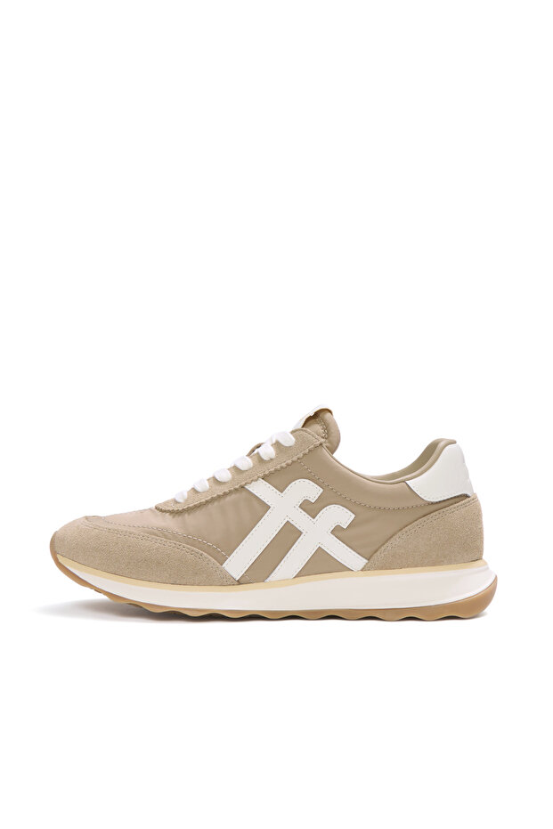 Women's Retro-Q FF Fabric/Suede Sneakers