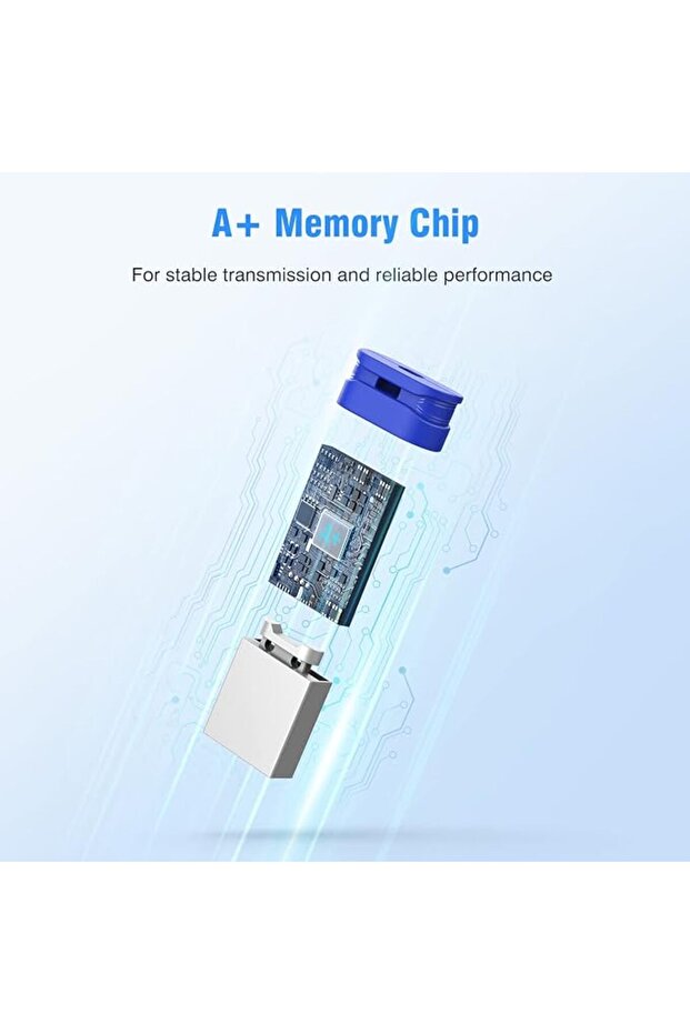 فلاش درايف صغير من K&ZZ سعة 16 جيجابايت، عبوة من 10 قطع، ذاكرة USB صغيرة 16 جيجا مع حبل تعليق، فلاش درايف USB 2.0 منخفض الحجم