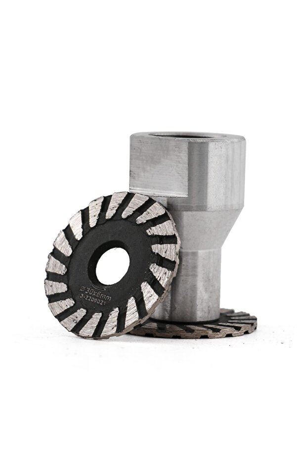 30mm Mini Carving Diamond Saw Blade with M14 Joint, Cutting Disc for Carving Concrete, Granite, and Sandstone (30mm - 2 pieces)