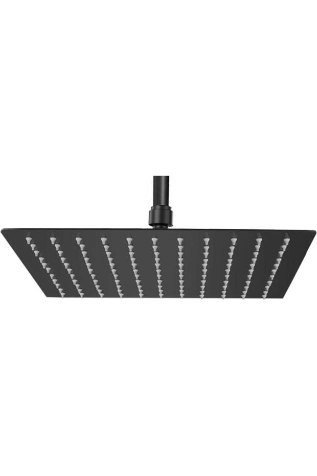 Square Tray 30 X 30 Black Italian - Matelda