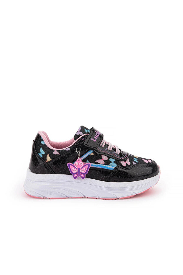 Lucky Kids Filet 3060 Black Girls' Sneaker Ens04C3060