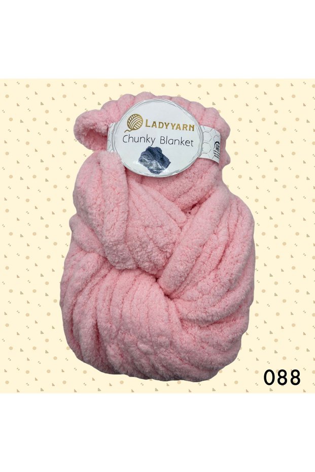 Chunky Blanket 088 Baby Pink
