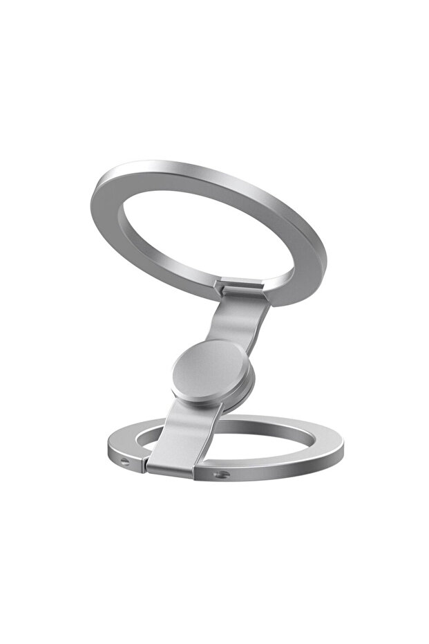 Portable magnetic phone holder with fidget spinner, stress-relieving toy, home and travel desktop accessory B