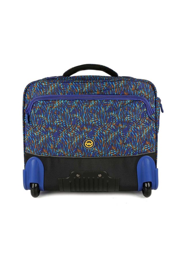 Classy Printed 2Wheel School Trolley+Lunch Bag+Pencil Case 1924 20inch Assorted Color