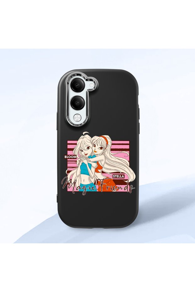Vivo Y19S Gt Compatible Shock-Absorbing Camera Protected Black Silicone Case