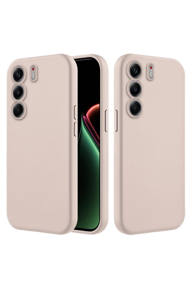Tecno Camon 40 Compatible Case Velvet Erasable Launch Case Beige