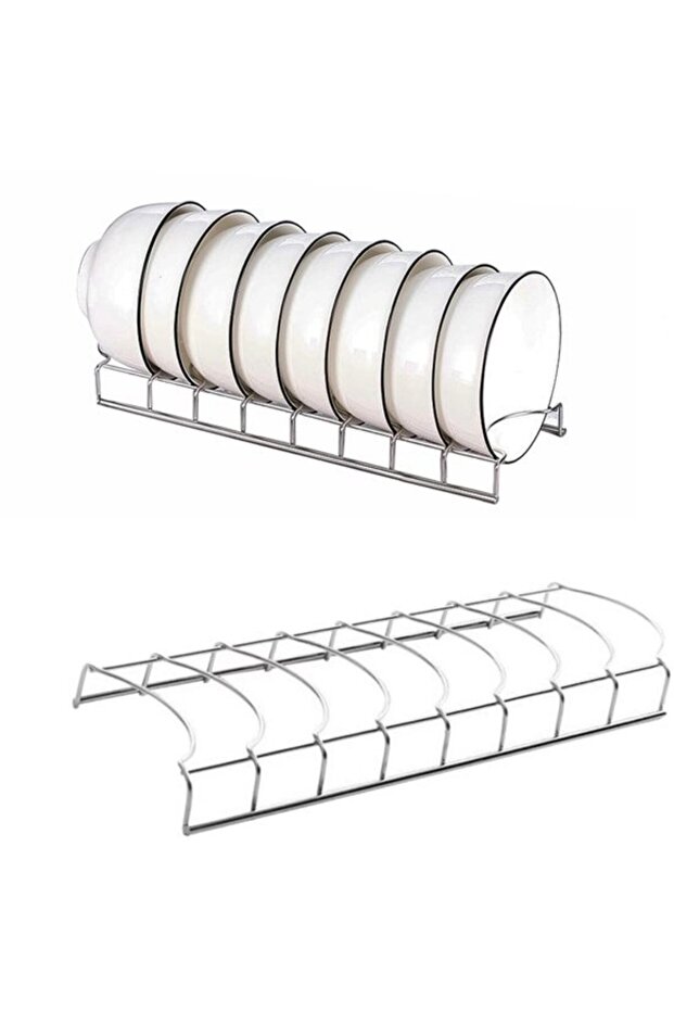 Small drain rack, stainless steel, silver