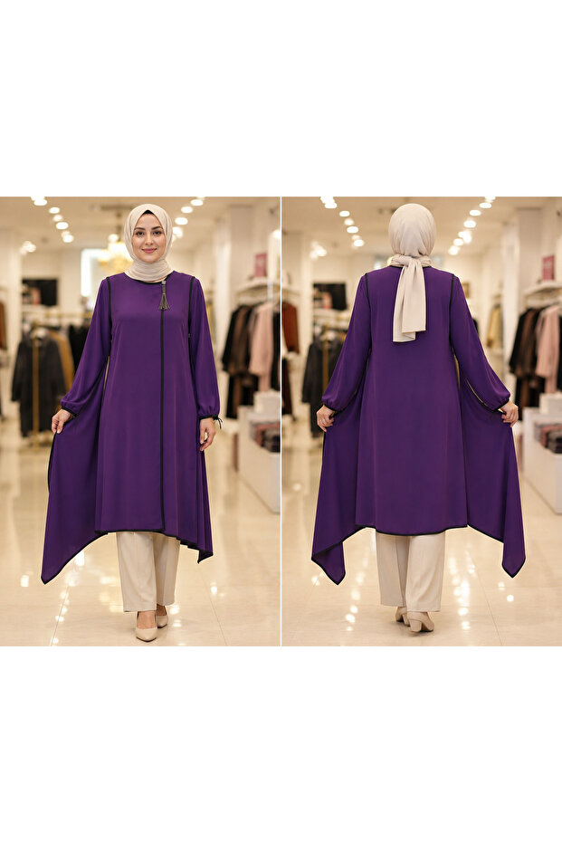 Purple Midi İ Boy Tunic
