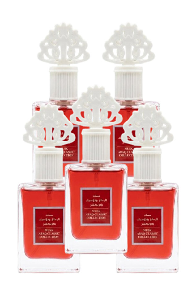 5 قطع عطر المسك والرمان 25 مل