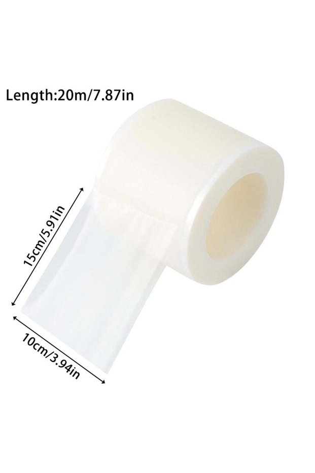 Transparent 10cm*2m(100pcs) Tattoo Protective Film Disposable Tattoo Barrier Film Dental Tape Clear