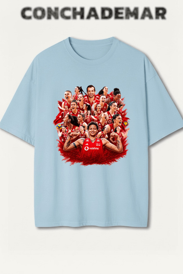 Sultans of the Net Printed Premium Oversize Cotton T-Shirt