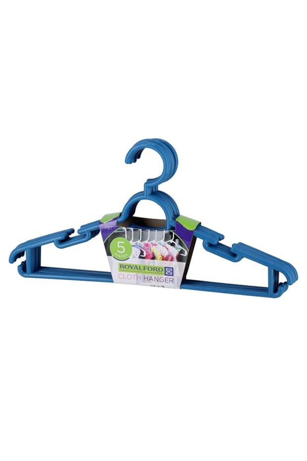 Royalford Plastic Clothes Hanger (5 piece), RF5428N