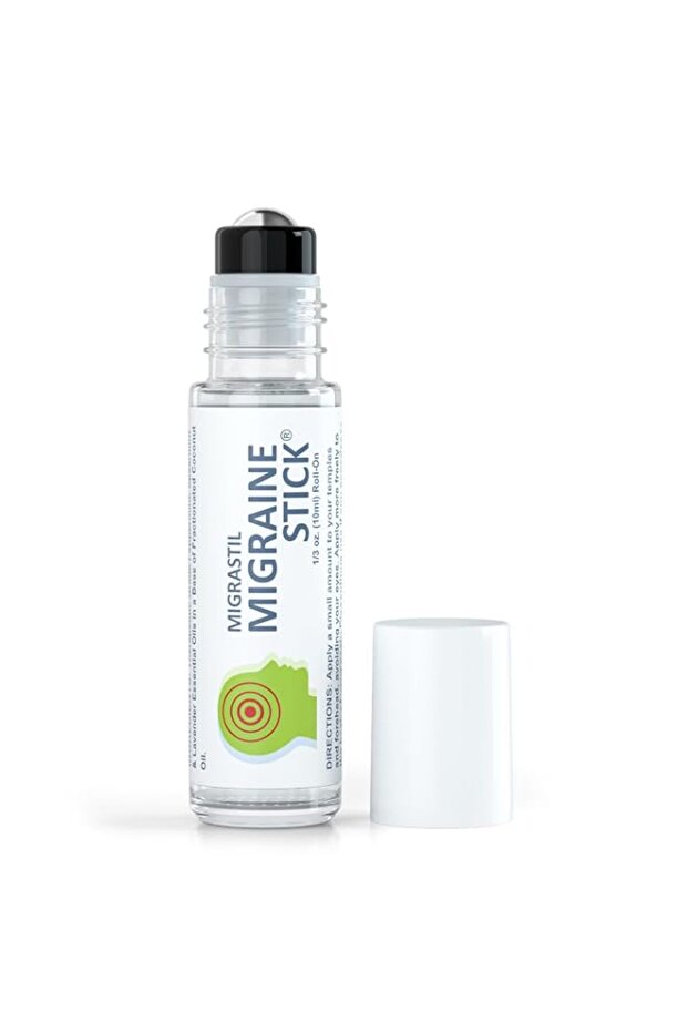 Basic Vigor Migrastil Stick Roll-on, 0.3-Ounce Essential Oil Aromatherapy 10ml