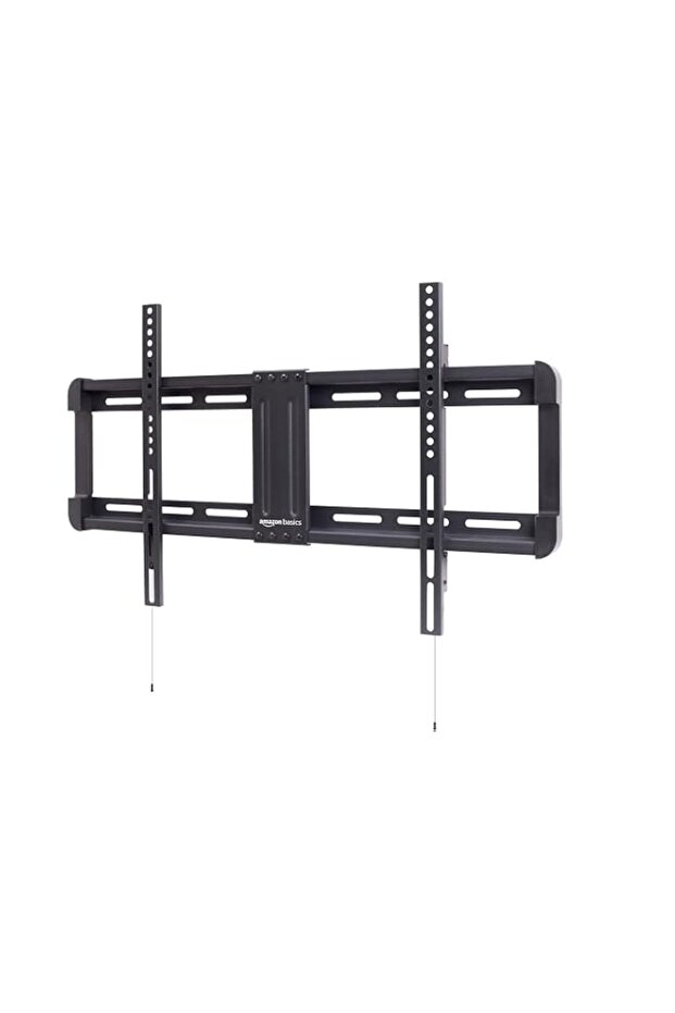 Basics Low-Profile TV Wall Mount With Horizontal Post-Installation Levelling For 81.2 - 218 cm TVs, Black