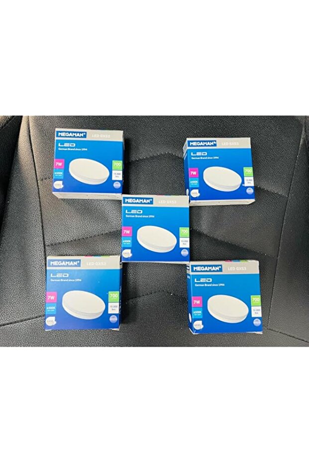 Megaman Led GX53 7w 6500k Day Light (pack of 5 bulbs)