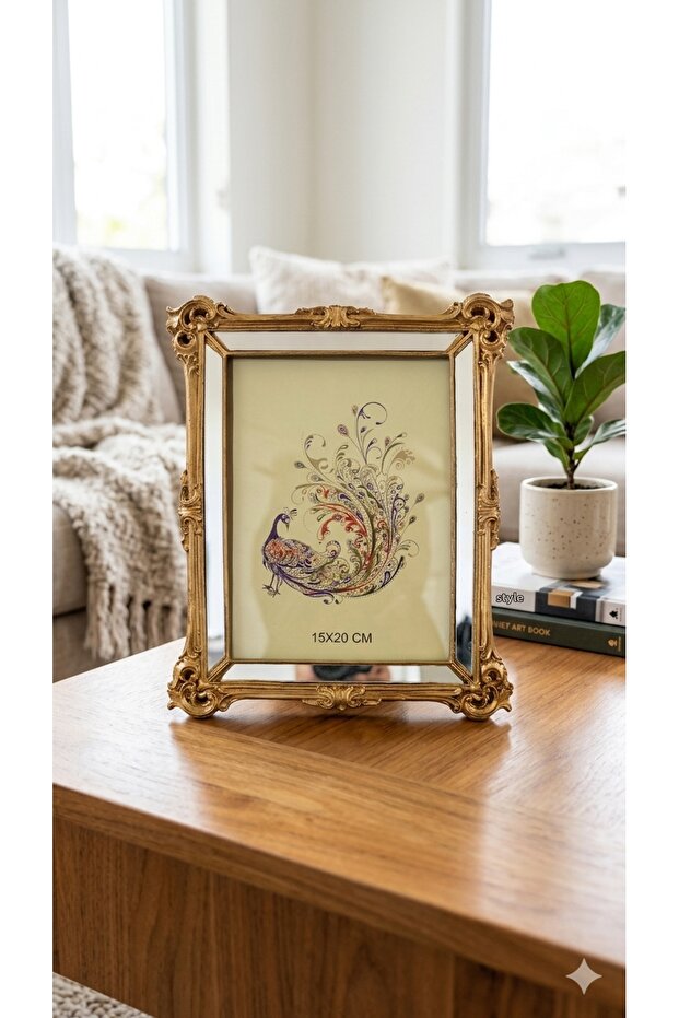 إطار مرآة مزخرف 15x20