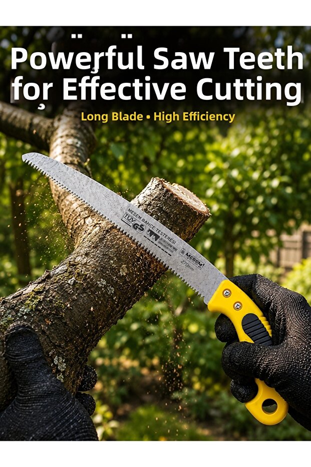 Garden Knife with Sharp Steel Teeth for Practical Cutting