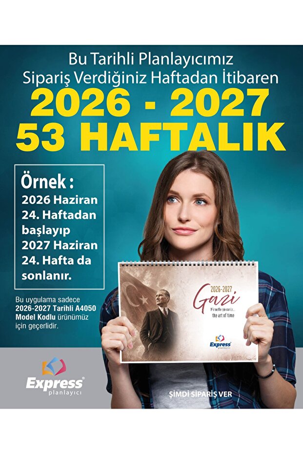 تقويم 2026-2027 مقاس A4 53 مخطط أسبوعي غازي