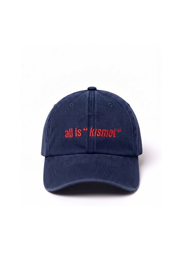 All Is "Fate" Embroidered Hat Baseball Cap / "Everything Is Fate" Embroidered Hat Cap Washable Hat