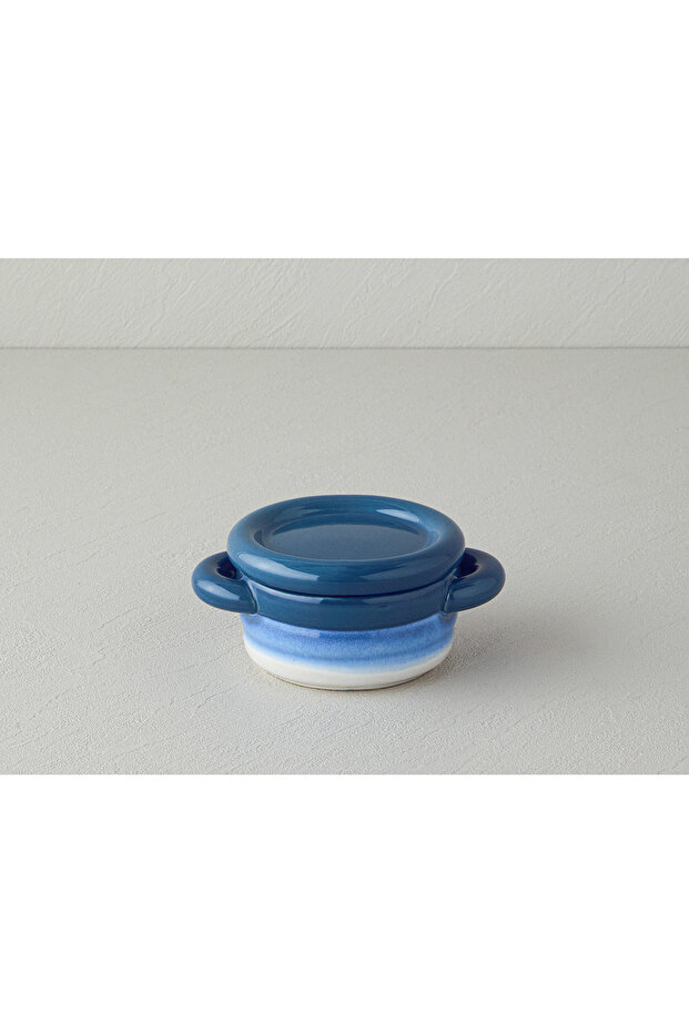 Cheerful Stoneware Oven Dish 15X11X6 cm Blue