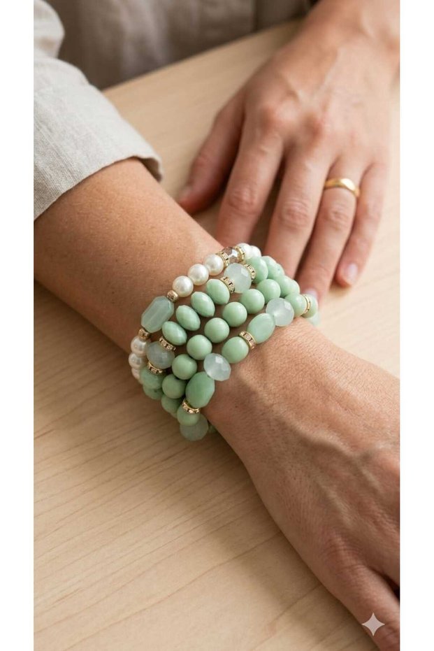 Ethnic Beaded Bracelet