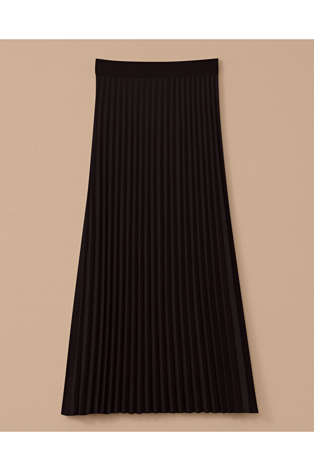 Fusta maxi cu pliuri - 5