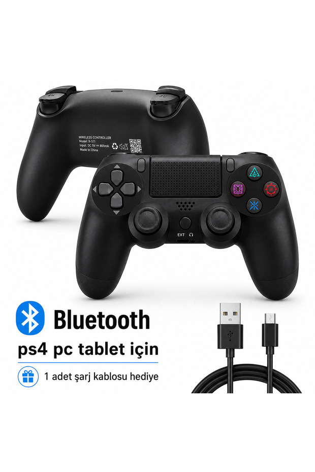 SONEX Kablosuz Oyun Kolu Titreşimli Joystick Tablet Telefon PC Uyumlu