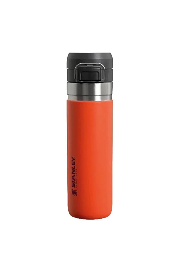 The Quick-Flip 24oz Orange Outdoor Flask 10-09149-142