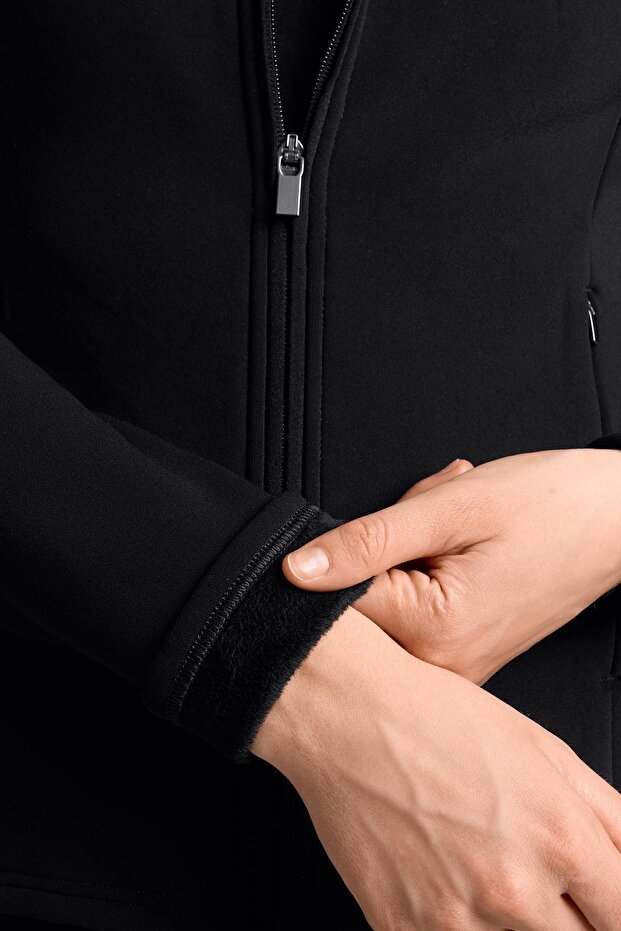 Long super extra warm seamless technical jacket - 8