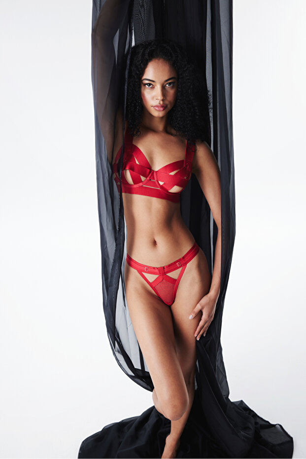 Storm Red Bra - 2