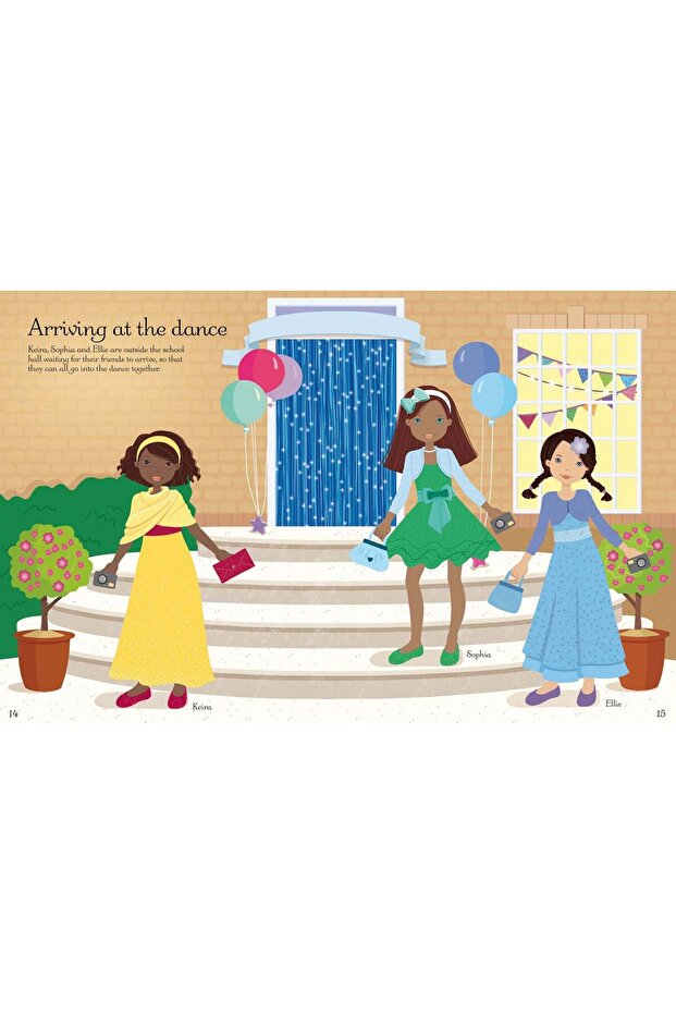 Sticker Dolly Dressing School Dance - 6