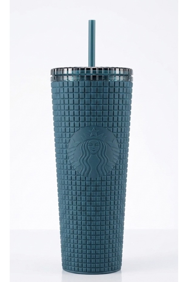 ® Jeweled Soft Touch Navy Blue Tumbler 24oz 710 ml