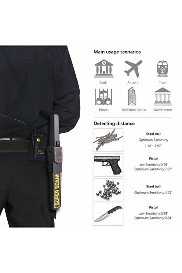 Detector de metale Super Scanner - 5