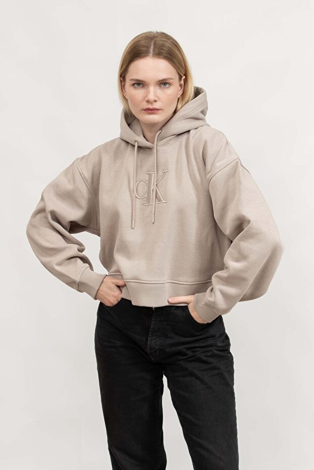 Women's Hooded Sweatshirt Gray