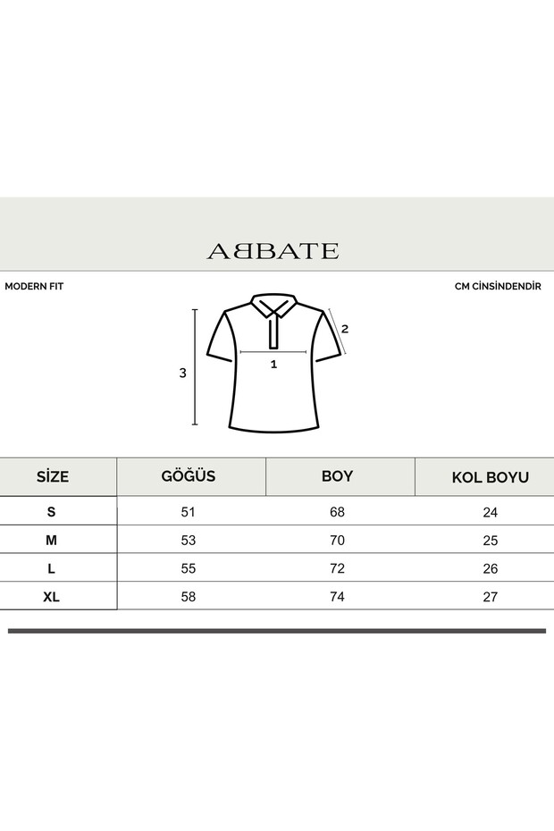 Bivo Merserize Pamuklu Modern Fit Beyaz Polo Yaka Erkek Düz Polo Shirt - 5