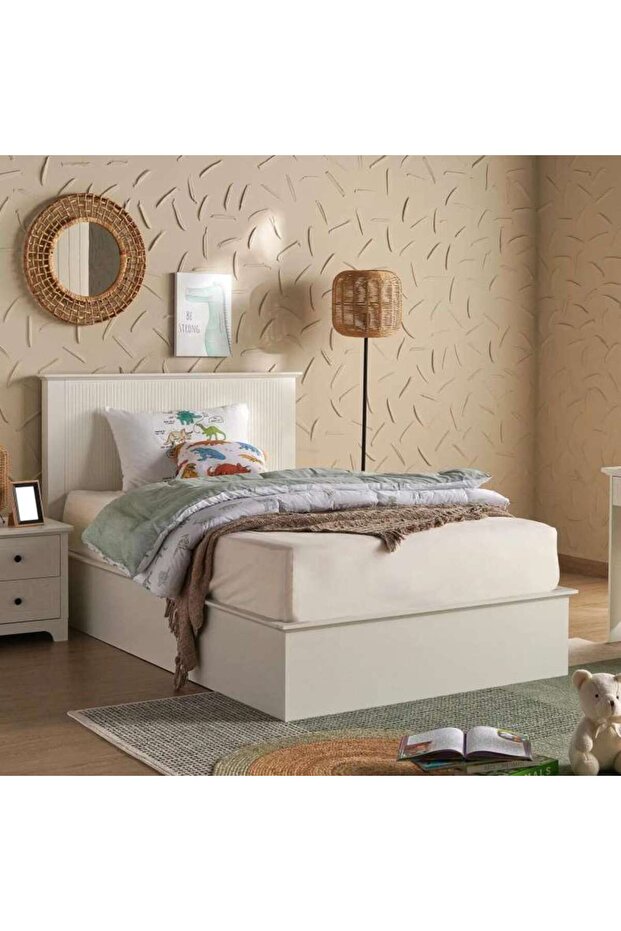 Ellon Kids Single Bed 120x200cm - White