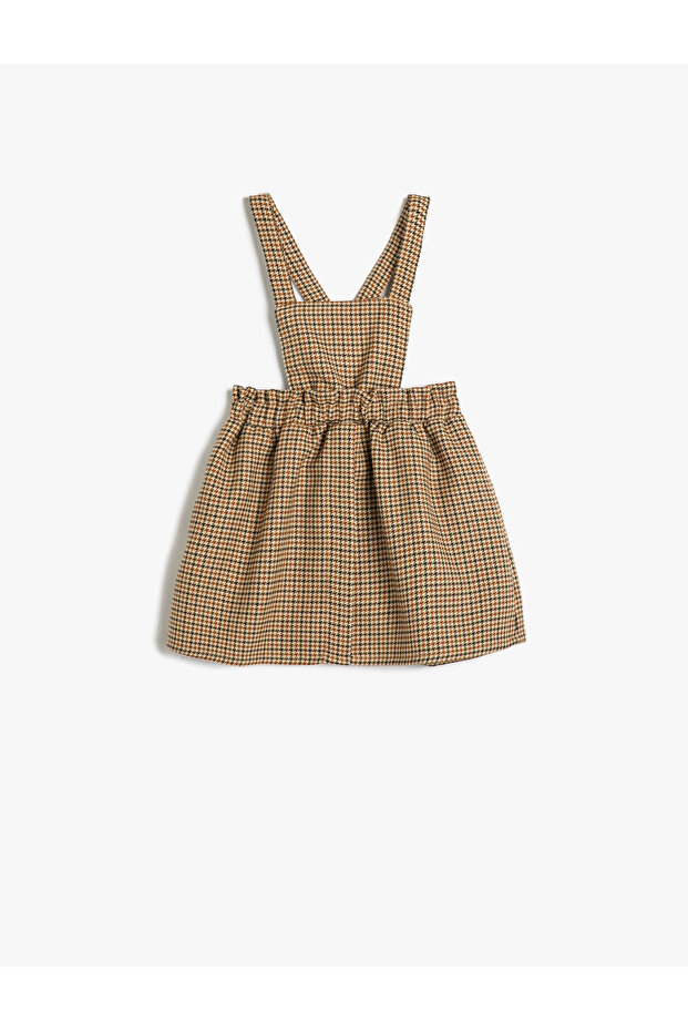 Salopet Dress Button Detailed
