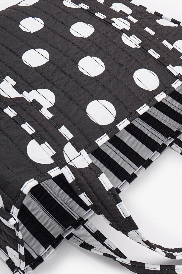 Polka Doppelseitige Tasche - 6