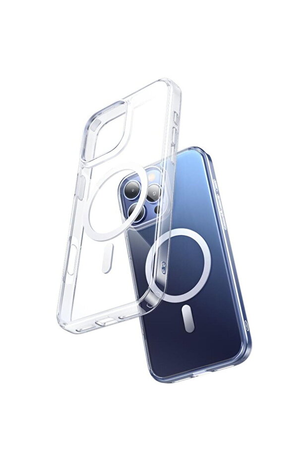 Husa MagSafe iPhone 16 Pro Max Transparent - 4