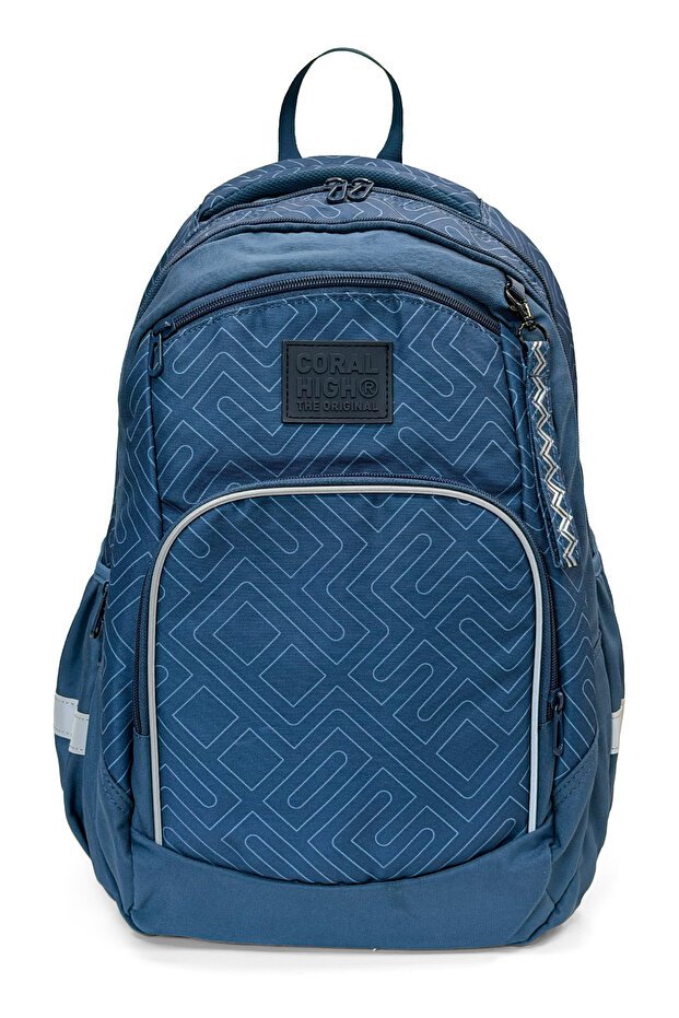 Geometric Patterned School Backpack 24450 - 1
