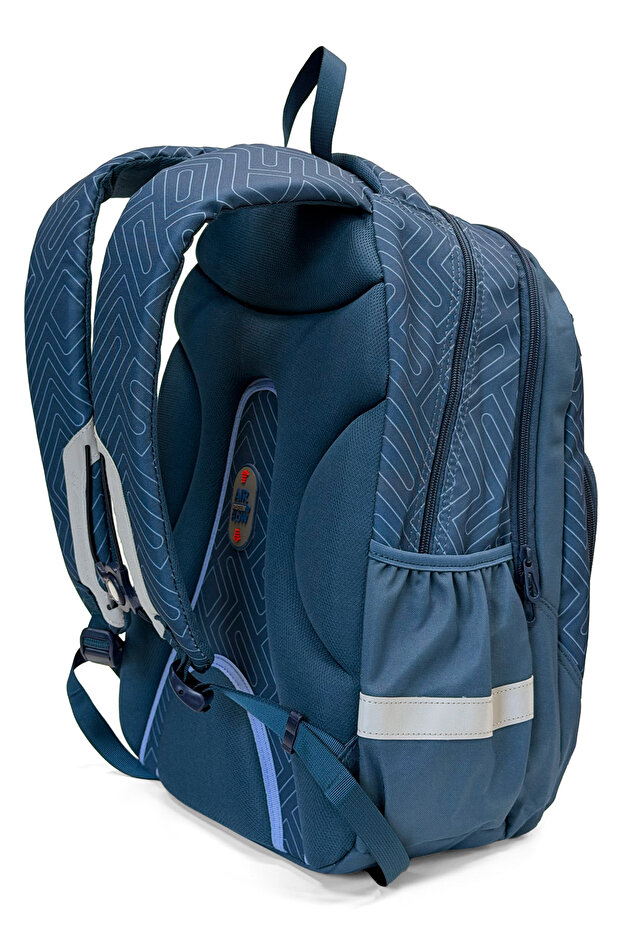 Geometric Patterned School Backpack 24450 - 6