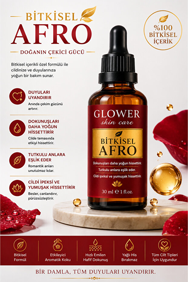 BİTKİSEL Afro yağı 30 ml
