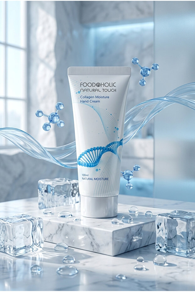 Intense Moisturizing Anti-Wrinkle Hand and Cuticle Cream Containing Collagen