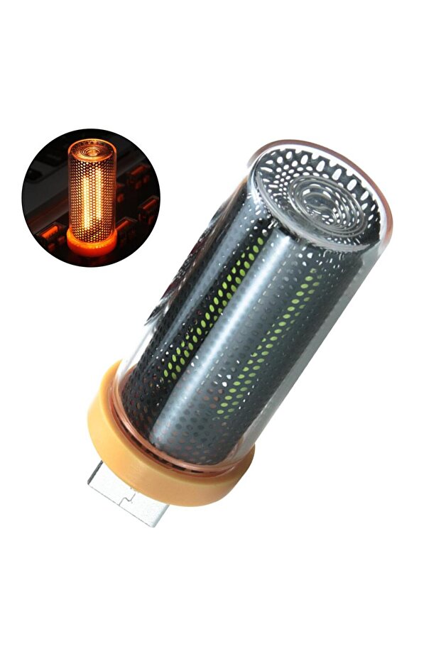 مصباح ليلي LED بتصميم عتيق على شكل مصباح فتيل USB، إضاءة دافئة صفراء، مصباح محيطي للديكور المنزلي