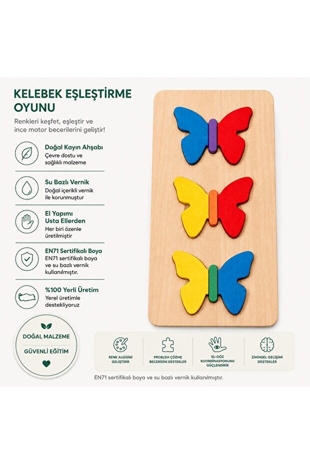 Butterfly Color Mixing Material
