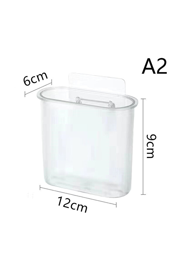 A2 Wall Mount Toothbrush Holder For Bathroom Self Adhesive Wall Mounted Tooth Brush Holder For Elect