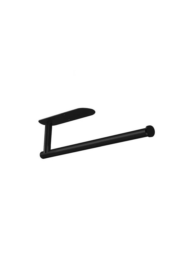 1PC Black 33cm Paper Towel Holders For Kitchen,AdhesiveToilet Paper Holder,Tissue Dispenser,Cabinet