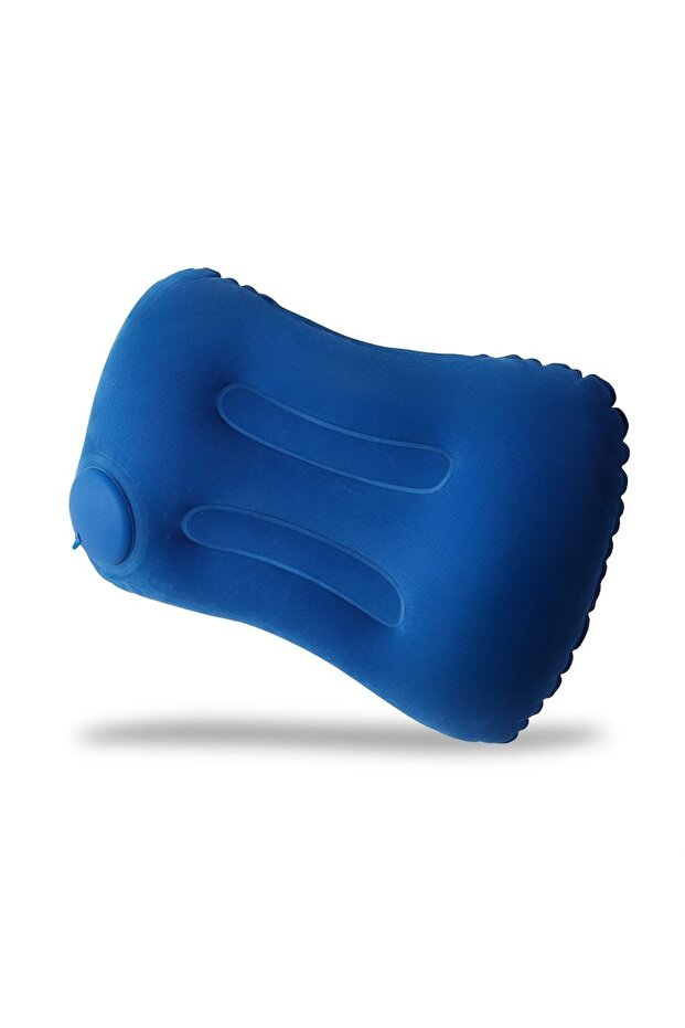 44 28 DEEP BLUE 1 portable inflatable travel neck pillow,waist pillow,foldable travel essentials,pr